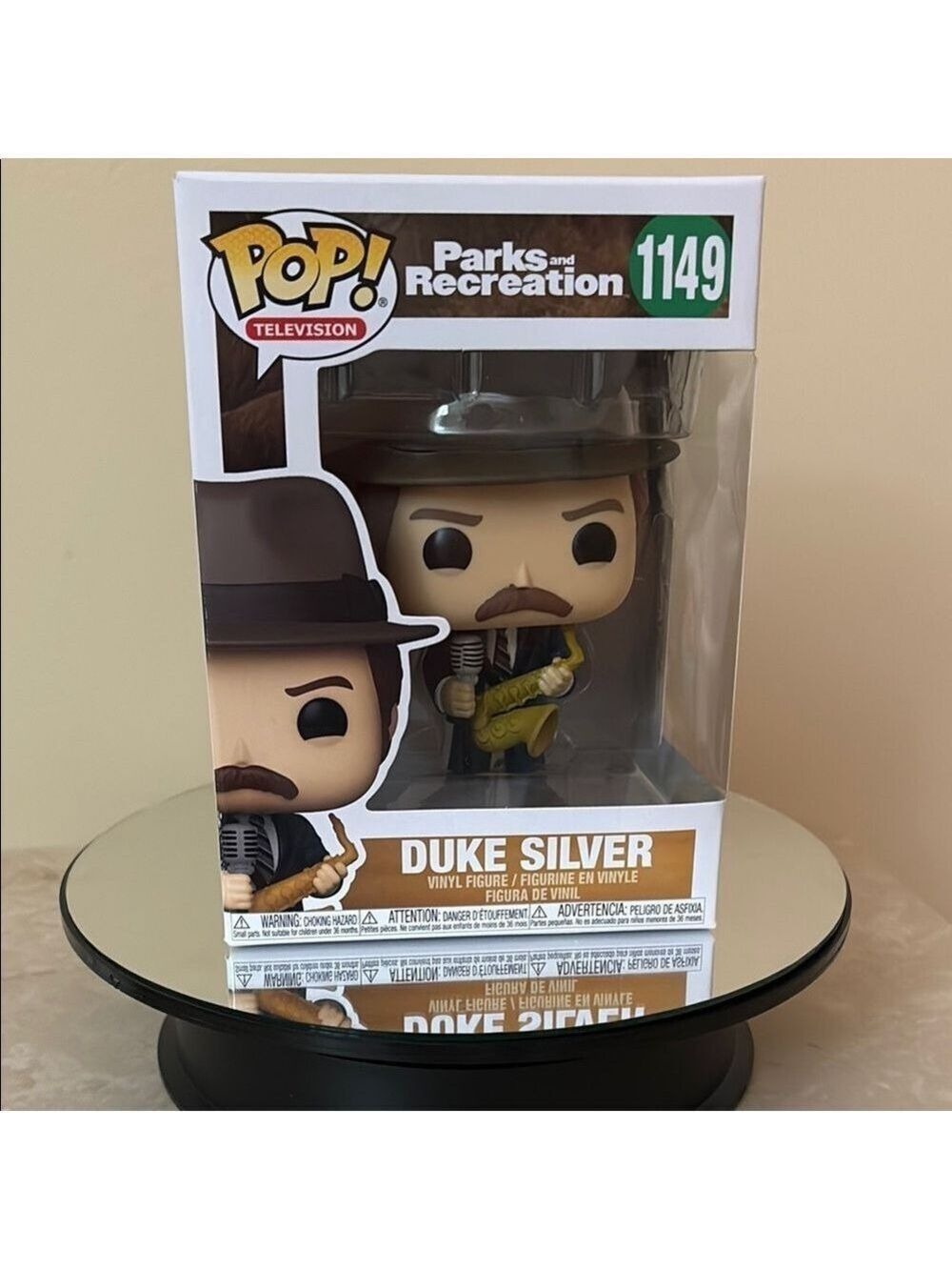 Duke Silver Funko Pop Vinyl Figure NIB